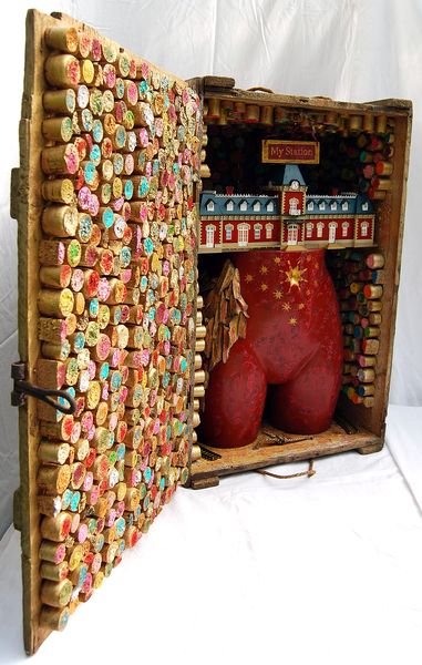 Arrived - Schaukasten - Kunst - Antje Eilers - Hemmoor