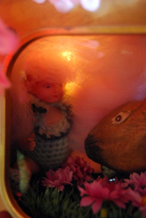 Goldener Käfig der Angst - Antje Eilers - KÜnstlerin