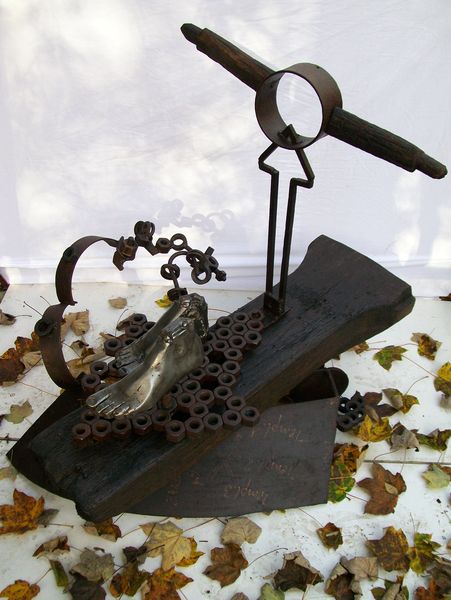 Lebenswege, Antje Eilers - Künstlerin - Metallkunst